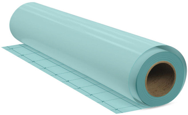 PVC 투명접착 유광필름, 두께0.065mm 폭1000mmx3M, 1개