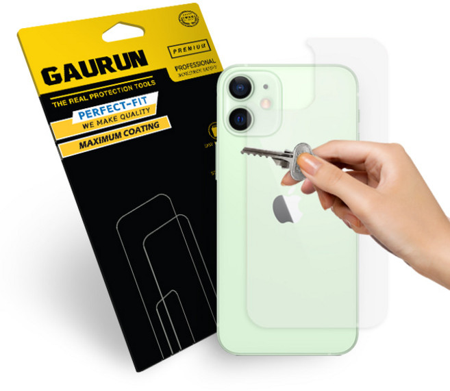 가우런 무광 후면 휴대폰 외부 보호필름 스킨 P0000ENM, 1개