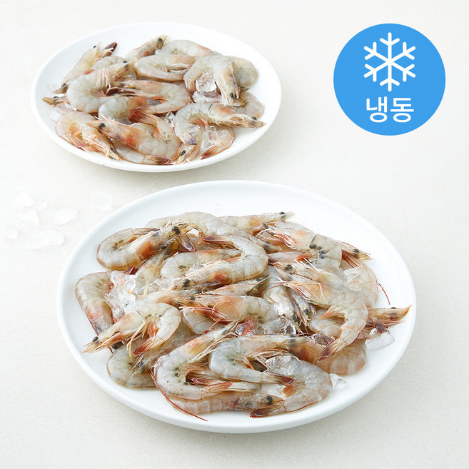The더착한 흰다리새우 (냉동), 2개, 500g(40미)