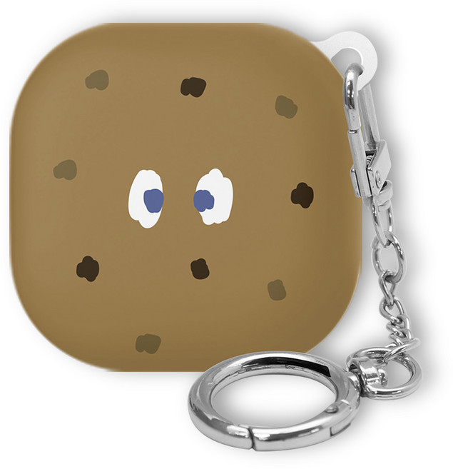 웨이브스튜디오 디자인 갤럭시 버즈FE / 버즈프로 / 버즈2 / 버즈라이브 케이스, 터프쿠키 얼굴