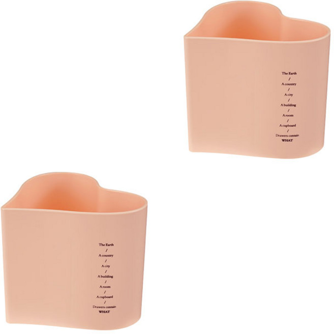 앤티스 두근두근 하트 펜홀더, 핑크, 2개