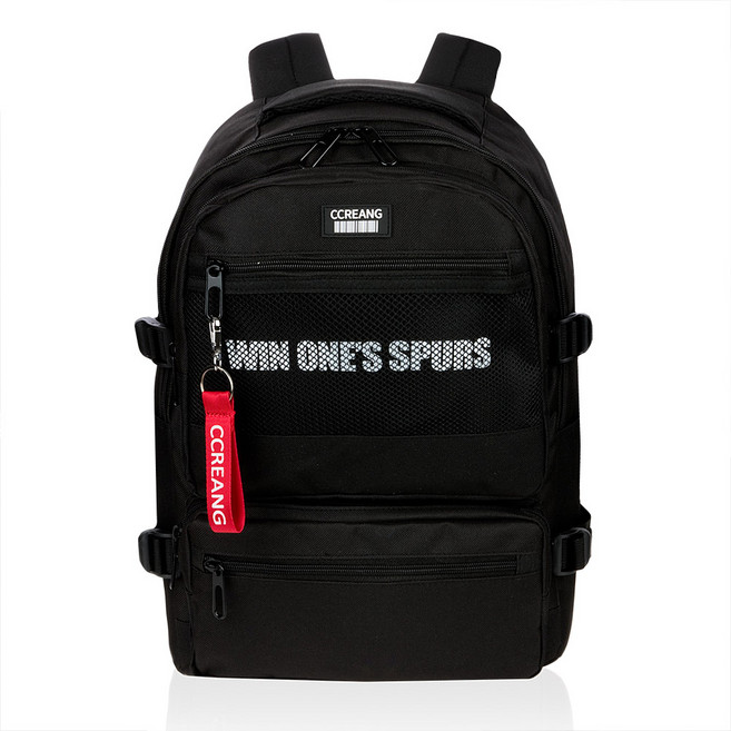 끄레앙 남녀공용 학생 캐주얼 백팩 CR2103 + 키링장식