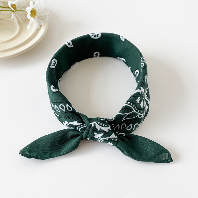 씨티컴퍼니 페이즐리 반다나 스카프 등산 캠핑 손수건 헤어두건