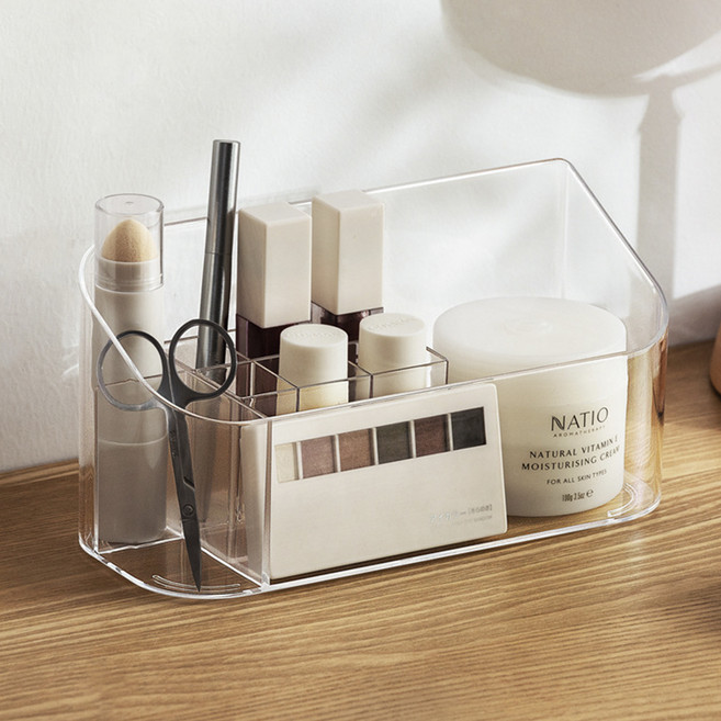 리빙공감 깔끔한 화장품 정리 수납함, 1개