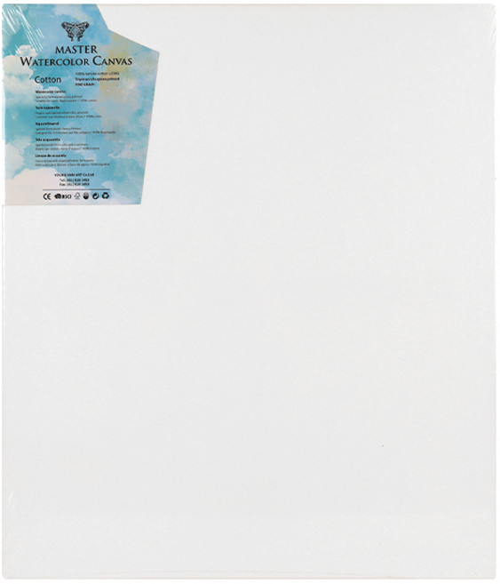 大師級水彩畫布 F型 棉布 細紋, 1個, 10號