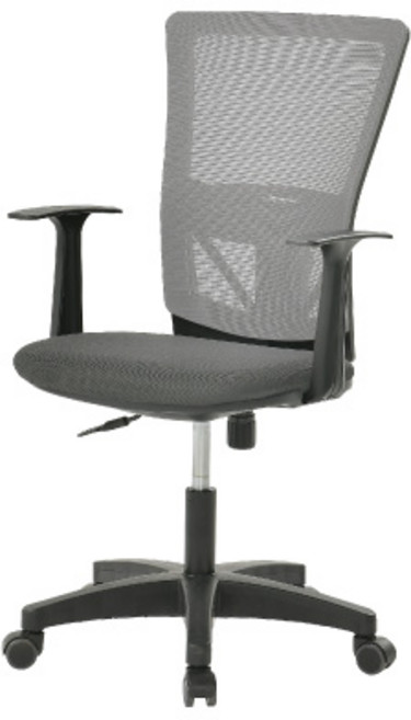 바른자세연구소 노마진세트 의자, 블랙 + 다크그레이