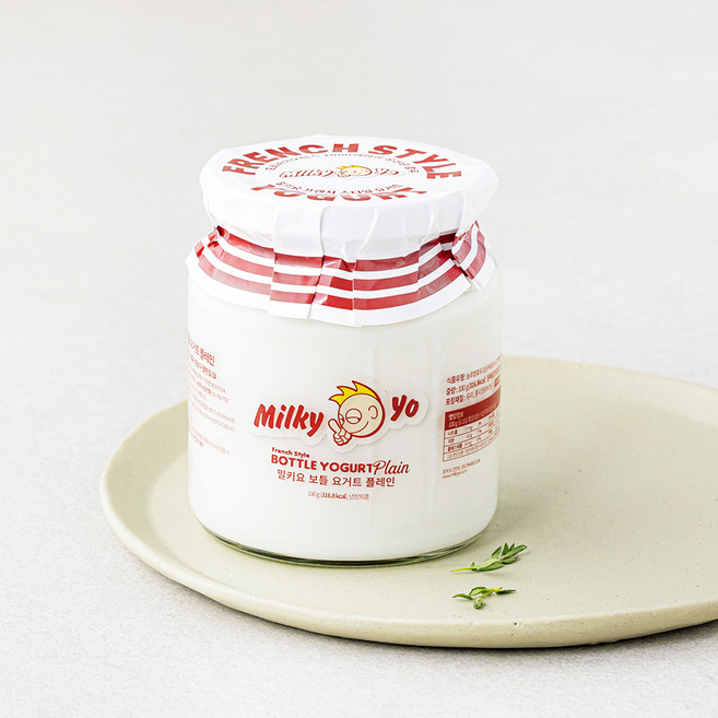 밀키요 프렌치스타일 보틀 요거트 플레인, 330g, 1개입, 1개