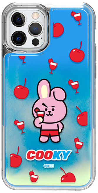 BT21 夜光功能流沙手機軟殼