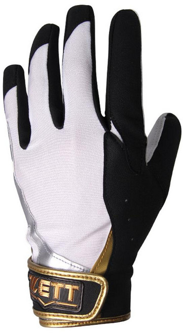 ZETT 守備手套 右手用 BGK-244, 1個, 黑色, 白色