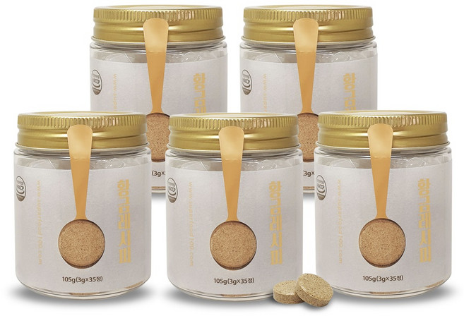 황금레시피 복합 조미료, 5개, 105g