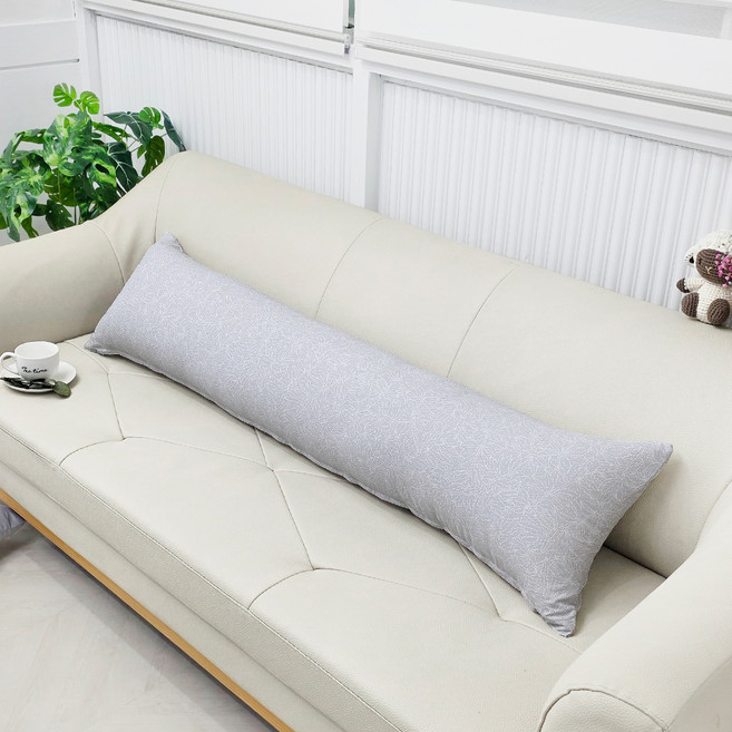 베드앤데코 끌레망 바디필로우 커버, 연그레이