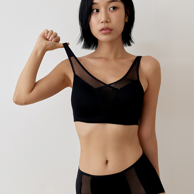 달링브라 여성용 가슴 작아보이는 큰 컵 전용 미니마이저 브라