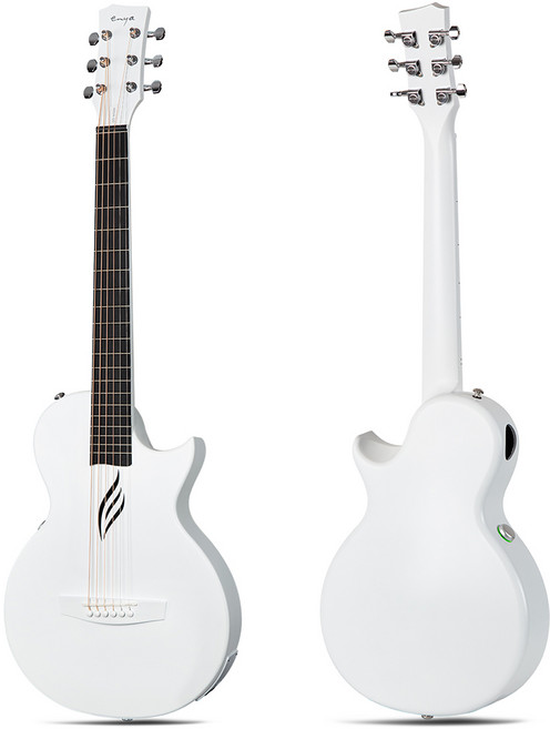 엔야 스마트 미니 픽업 통기타, 노바 GO SP1, 화이트, 1개