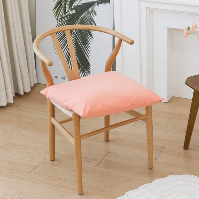 포홈 코튼캔디 사각 방석 솜포함