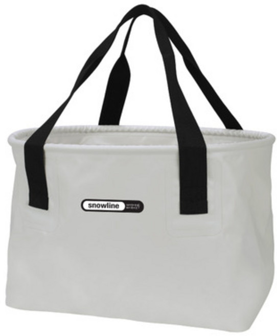 스노우라인 캠핑 설거지가방, 아이보리