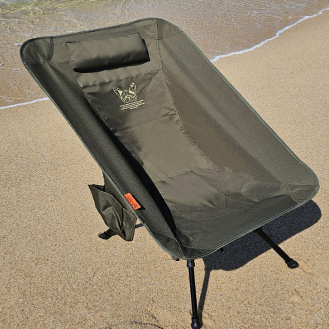 매드독 카몬up 70프레임 경량 캠핑체어, 인디언 카키, 1개