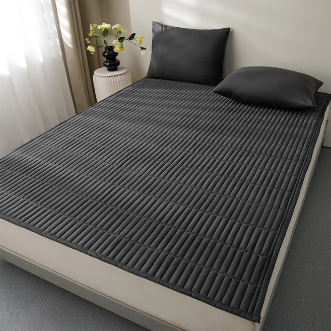 소하임 여름용 듀라론 냉감 쿨링 매트, 챠콜그레이