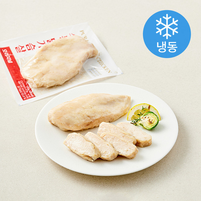 푸라닭 스팀 통 닭가슴살 오리지널 (냉동), 100g, 5개, 1개입