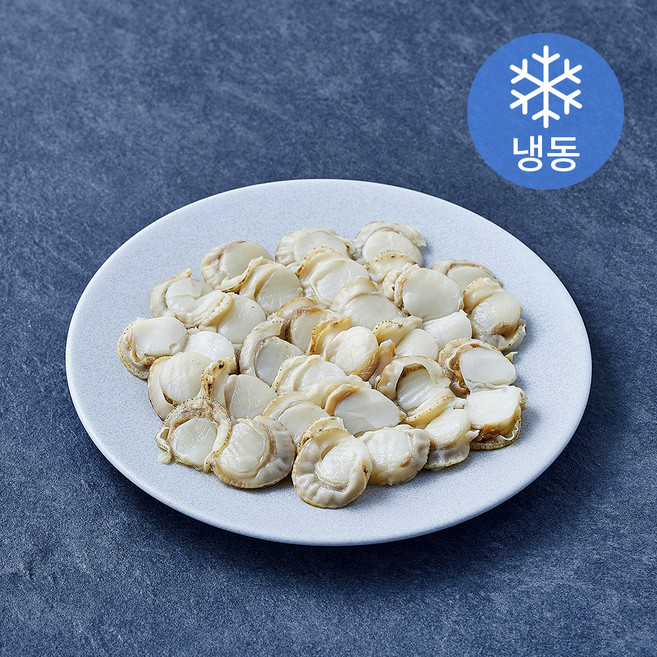 조미가리비 20미 초밥용 (냉동), 1개, 120g