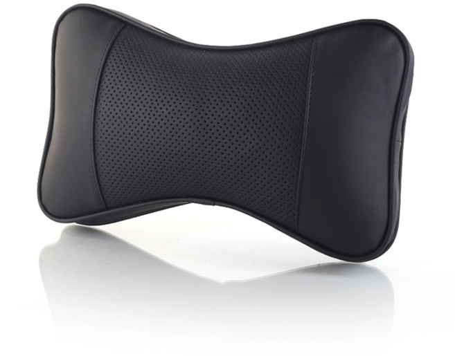 엠노블 브리드 리무진 가죽 목쿠션, 블랙(37), 1개