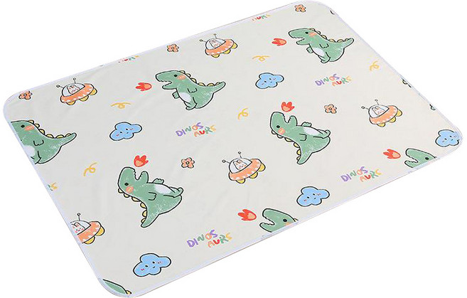 西格傢飾 多功能防水透氣保潔墊, 小恐龍
