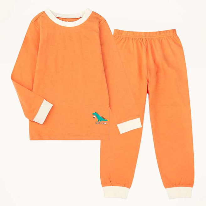 mollimelli 童款恐龍印花長袖家居套裝