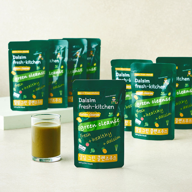 달심 그린 클렌즈 주스, 100g, 10개