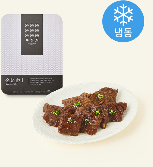 한일관 순살갈비 (냉동), 400g, 1개