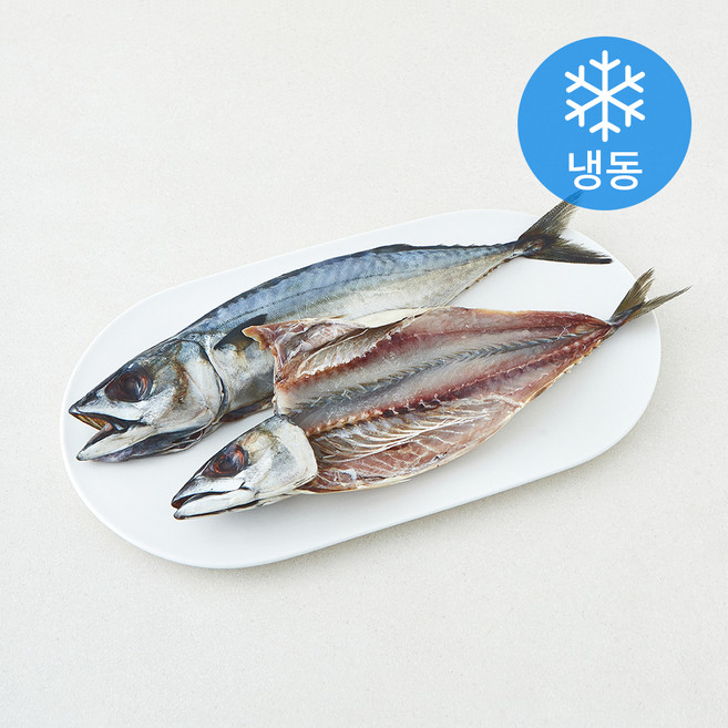 하회마을간 자반 고등어 2미 (냉동), 1개, 400g