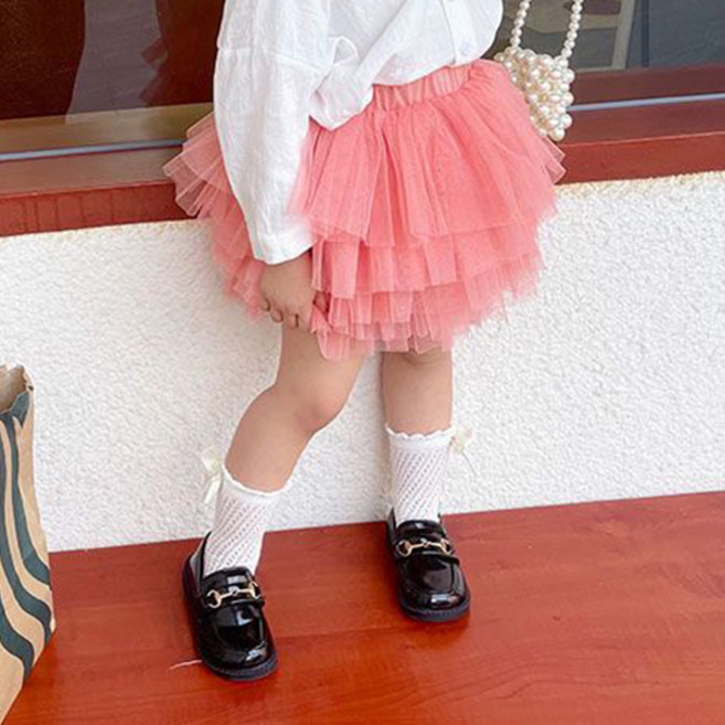 JOYMULTI MK 女童康康蕾絲芭蕾舞紗裙