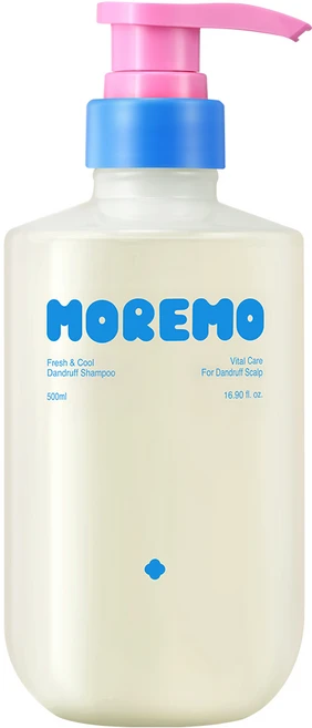 모레모 프레시 앤 쿨 댄드러프 기능성샴푸, 500ml, 1개 - 쿠팡