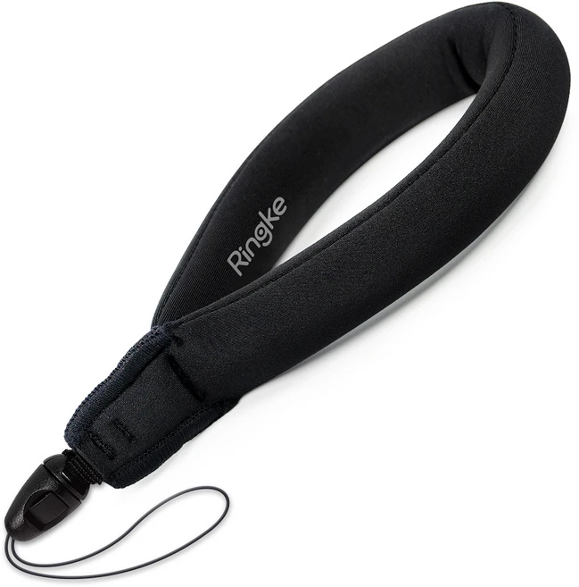 링케 스마트폰 부력 스트랩, Black, 1개 - 쿠팡