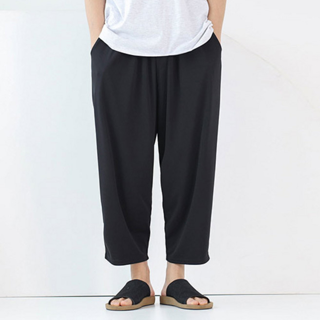 크램프 남성용 냉감 통기성 쿨링 쫀쫀 벌룬팬츠