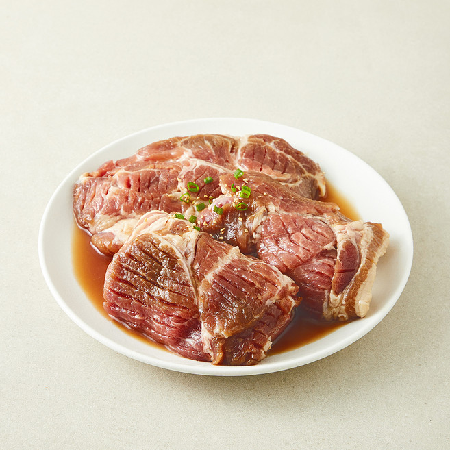 육향가 양념 칼집 돼지 왕구이, 400g, 2개