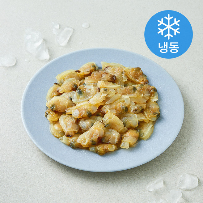 바이오션 바지락살 자숙 100/200 (냉동), 1개, 400g