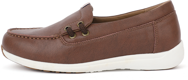 J SHOE 女款牛皮舒適樂福鞋 4cm