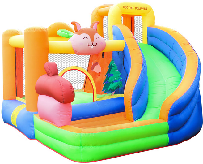 바운스브라더스 2050 점핑 다람쥐 에어바운스, 혼합색상, 1개