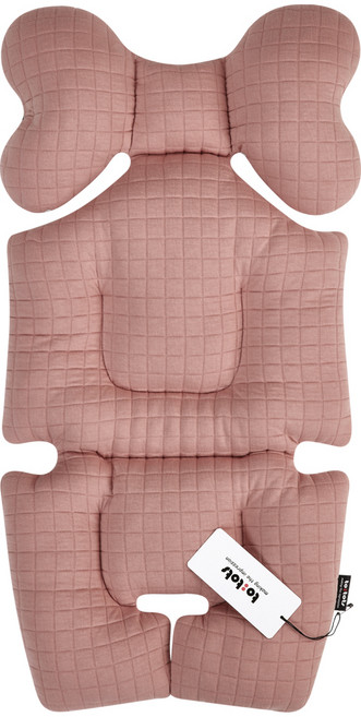 투토츠 트리플 에어 퀼팅 유모차 라이너, 인디핑크, 1개