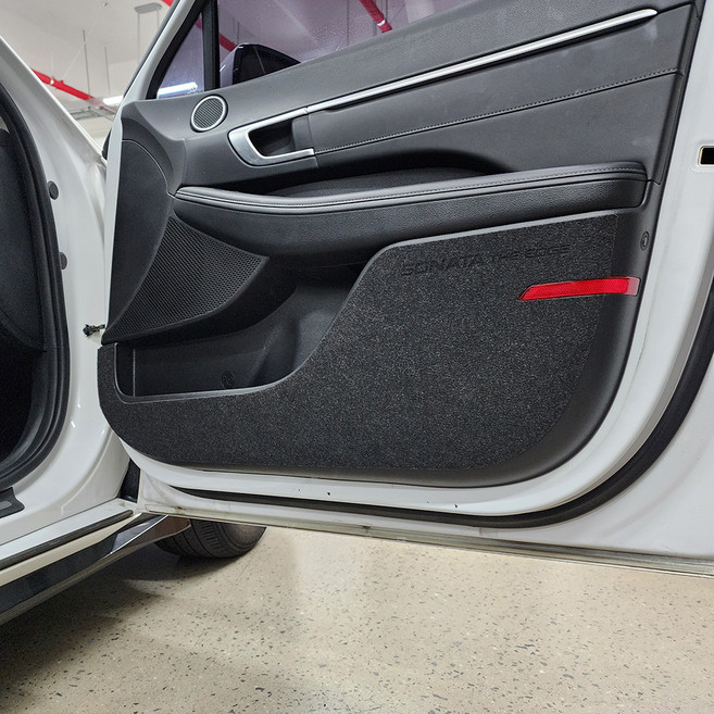 매드라인 스크래치 방지 더뉴 도어 커버, 다크그레이, 쏘나타 디엣지