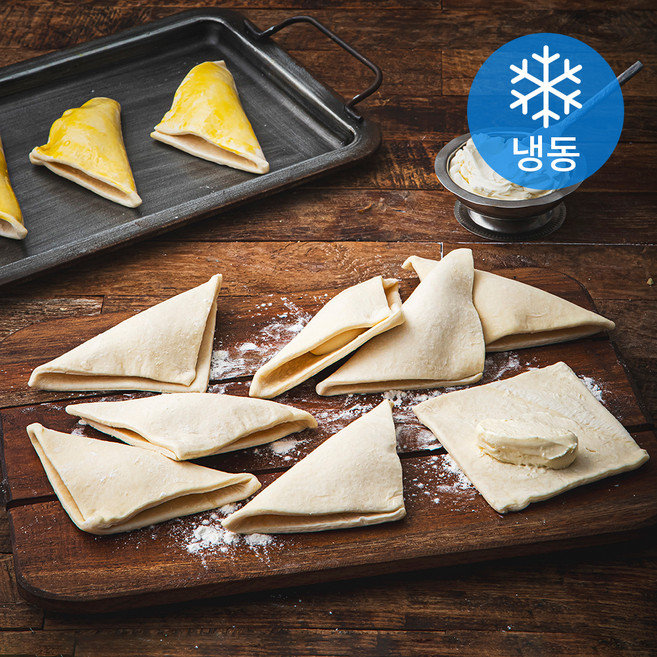 크럼 크림치즈 페스츄리 생지 (냉동), 70g, 15개입, 1개