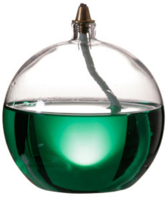 파라핀 볼 오일 램프 8cm, 210ml, 1개