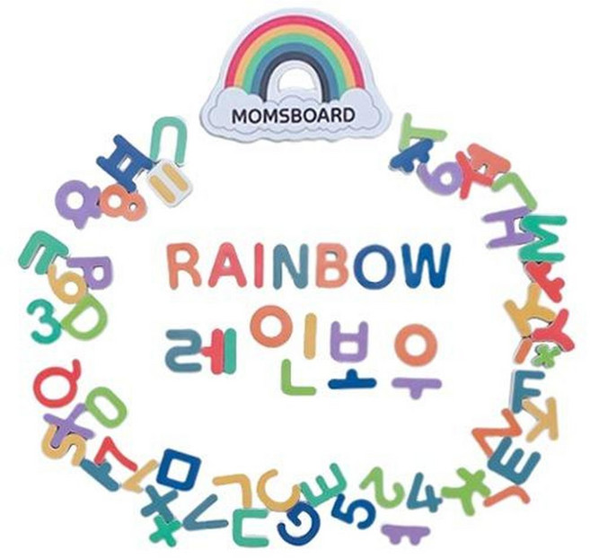 MOMS BOARD 彩虹混合磁鐵, 1組, 多色
