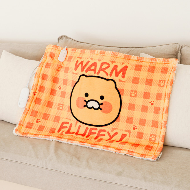 카카오프렌즈 춘식이 온열 무릎 담요 CS-EB001, 80 x 55 cm, 혼합색상