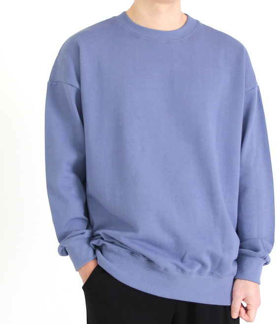 오티디 프리미엄 텐타덤블 쮸리 오버핏 맨투맨