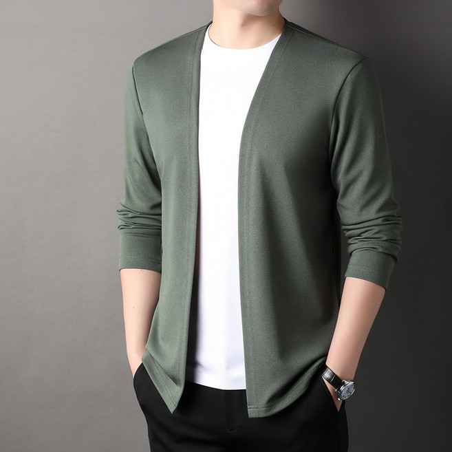 디엠코퍼레이션 남성용 카라리스 클래식 가디건