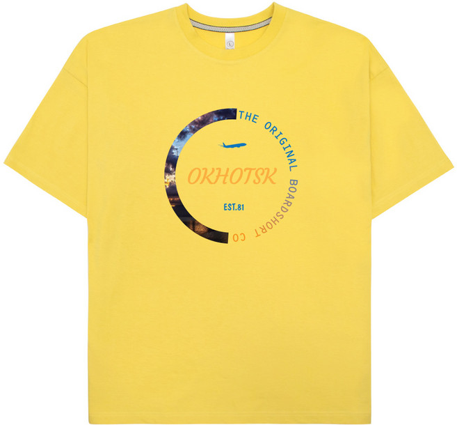 제이비패션 오호츠크 오버핏 반팔 티셔츠