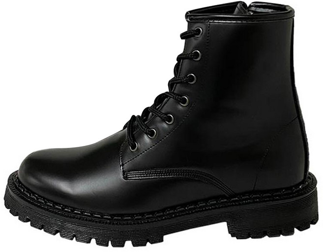 Freeto Lucidor 手工增高綁帶軍靴 5cm