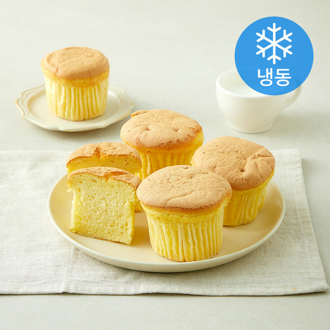 프레시오늘 우리밀 버터 시몬 카스테라 (냉동), 40g, 1개, 5개입