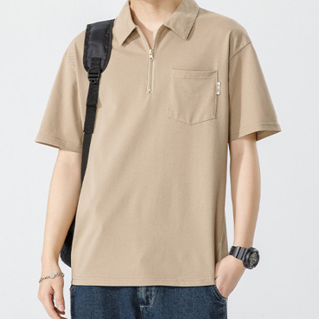 남성용 DM 원포켓 반팔 폴로 티셔츠