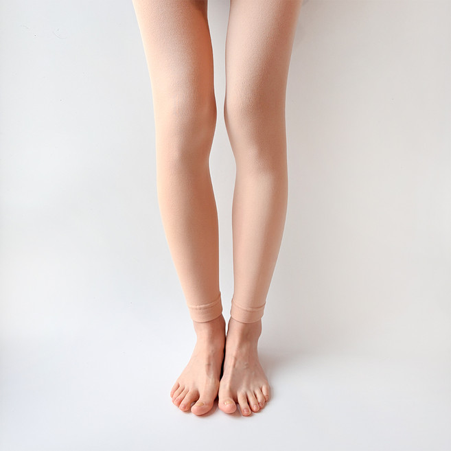 깨비다 기모 타이즈 무발 2p